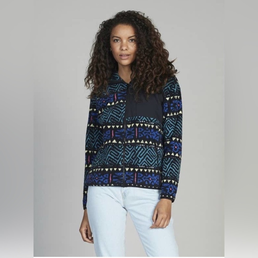 Quiksilver Zip-Up Half Neck Fleece Women's XS